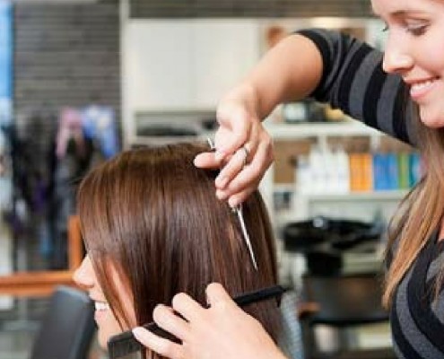 cliente salón de belleza
