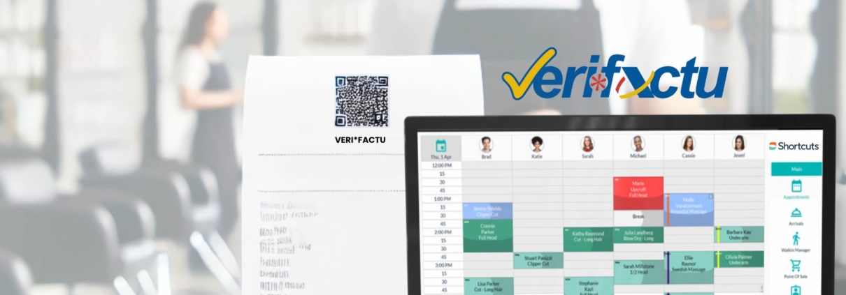 SIF SOFTWARE VERI*FACTU para Peluquerías y Estéticas